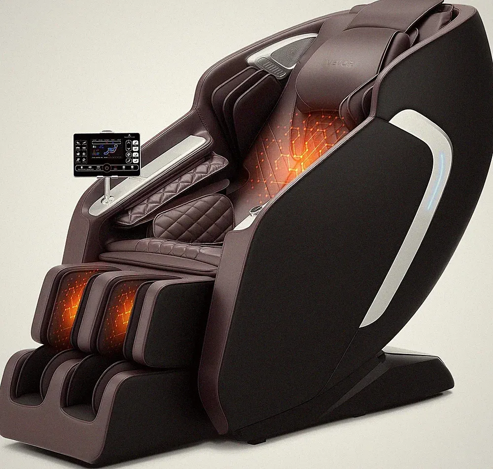 4D Full Body Zero Gravity Massage Chair with AI Control & Heat Therapy