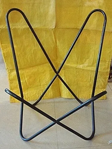 Butterfly Chair Folding Iron Frame-Relax Sleeper Seat Lounge Accent {Only Frame}