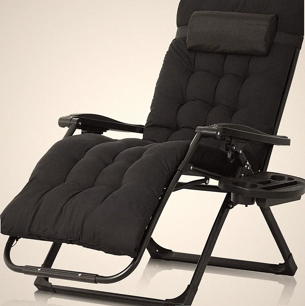 Oversized Zero Gravity Lounge Chair, XL Zero Gravity Chair, Folding Reclining Ch
